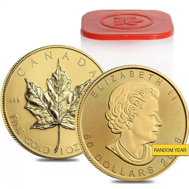 1 oz Canadian Gold Maple Leaf $50 Coin (Random Year) - image 1