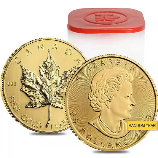 1 oz Canadian Gold Maple Leaf $50 Coin (Random Year) - image 1