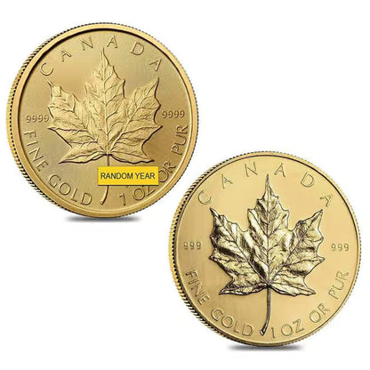 1 oz Canadian Gold Maple Leaf $50 Coin (Random Year) - image 4