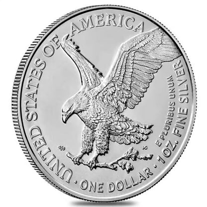 2025 1 oz Silver American Eagle $1 Coin BU - image 2